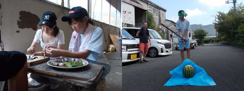 下田合気会 夏のBBQ