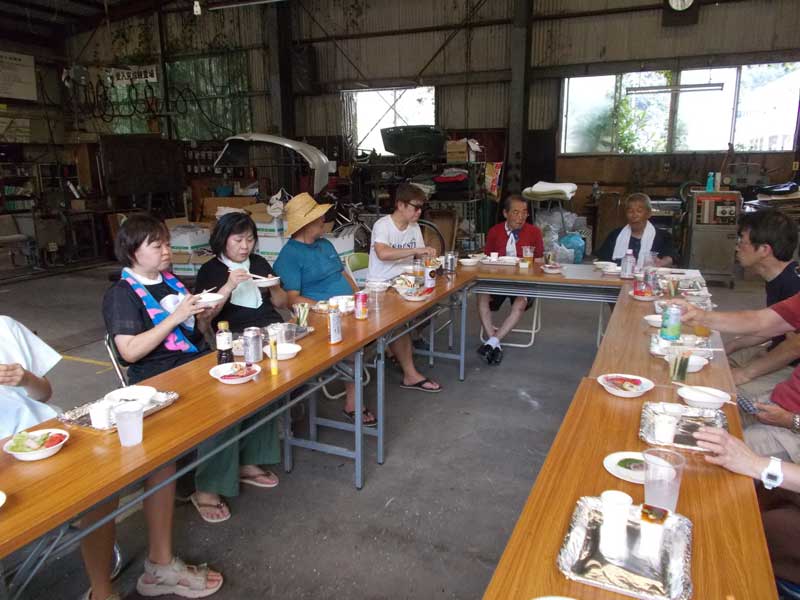 合気道仲間とのBBQ交流