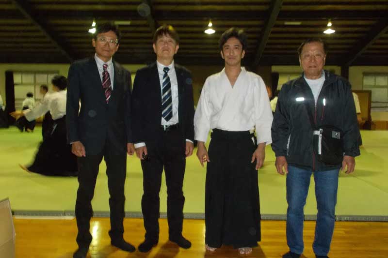 合気会本部道場長 植芝充央氏 訪問